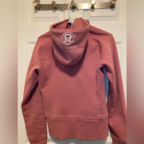 Blush Pink Scuba Lululemon hoodie - Picture 1 of 4